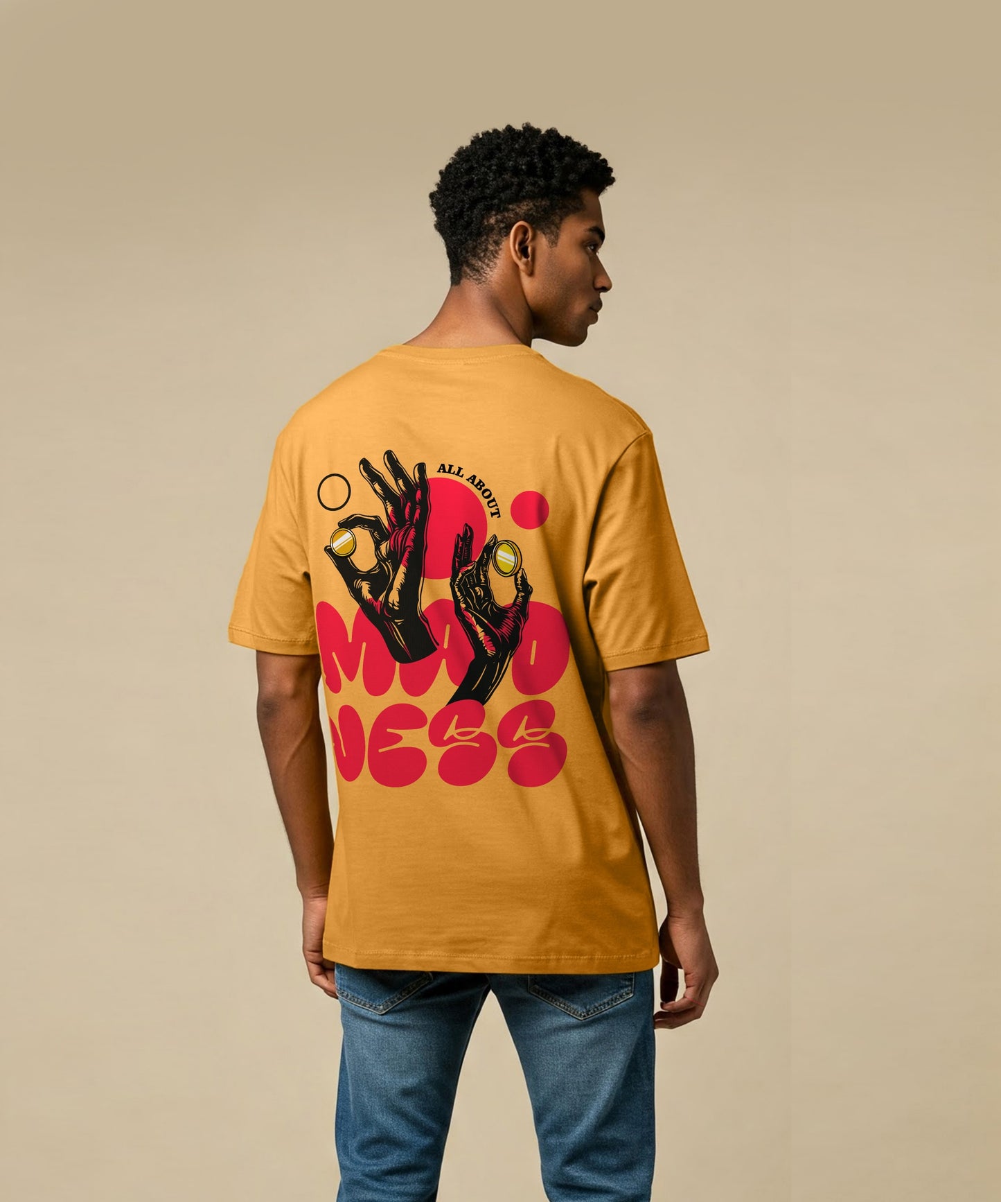 ALL ABOUT MADNESS | UNISEX OVERSIZED T-SHIRT