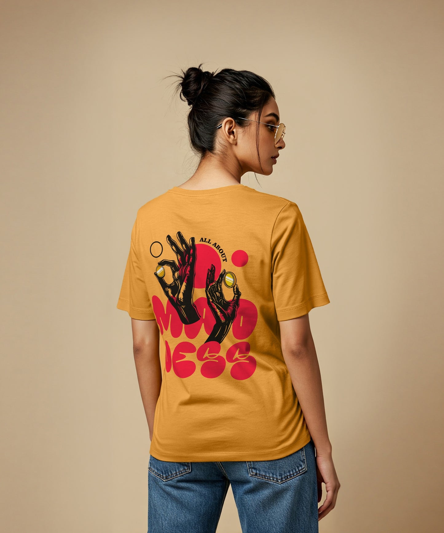 ALL ABOUT MADNESS | UNISEX OVERSIZED T-SHIRT