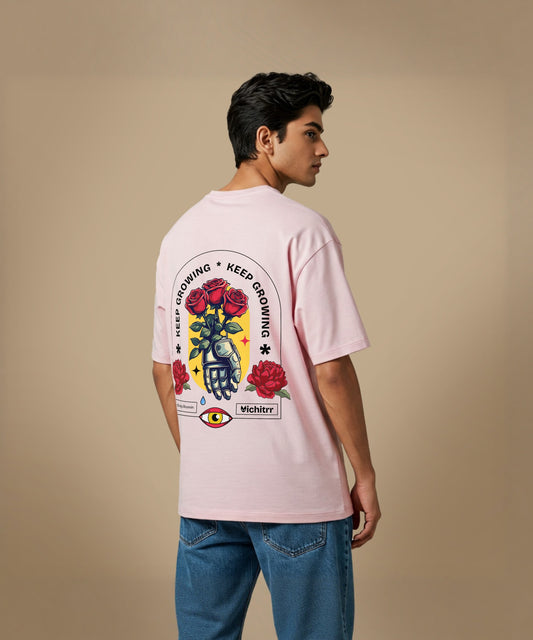 KEEP GROWING | UNISEX OVERSIZED T-SHIRT