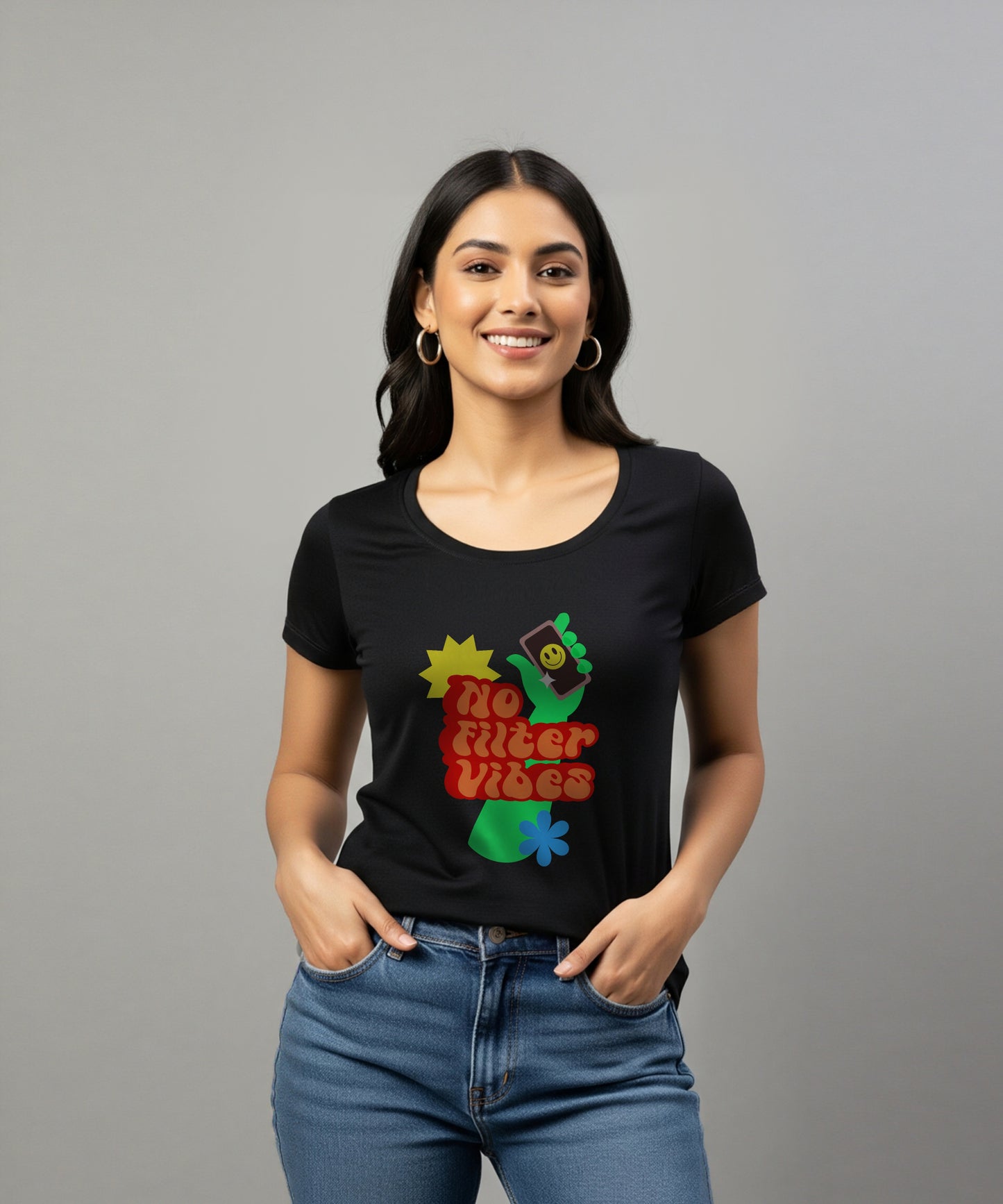 NO FILTER VIBES | WOMEN'S CLASSIC T-SHIRT