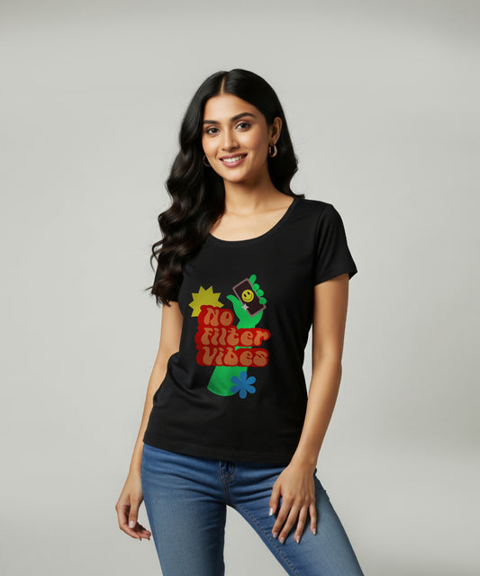 NO FILTER VIBES | WOMEN'S CLASSIC T-SHIRT