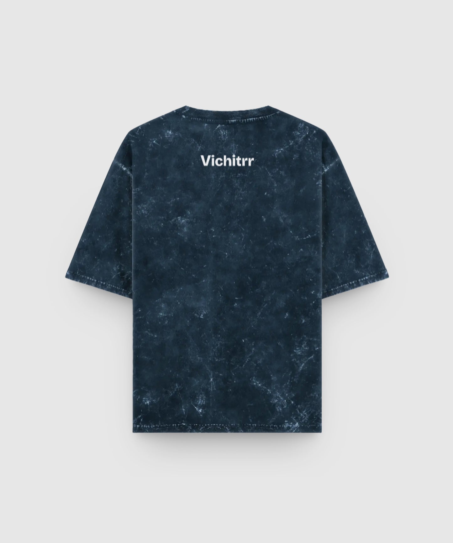 NAVY FLUX | UNISEX ACID WASH OVERSIZED T-SHIRT