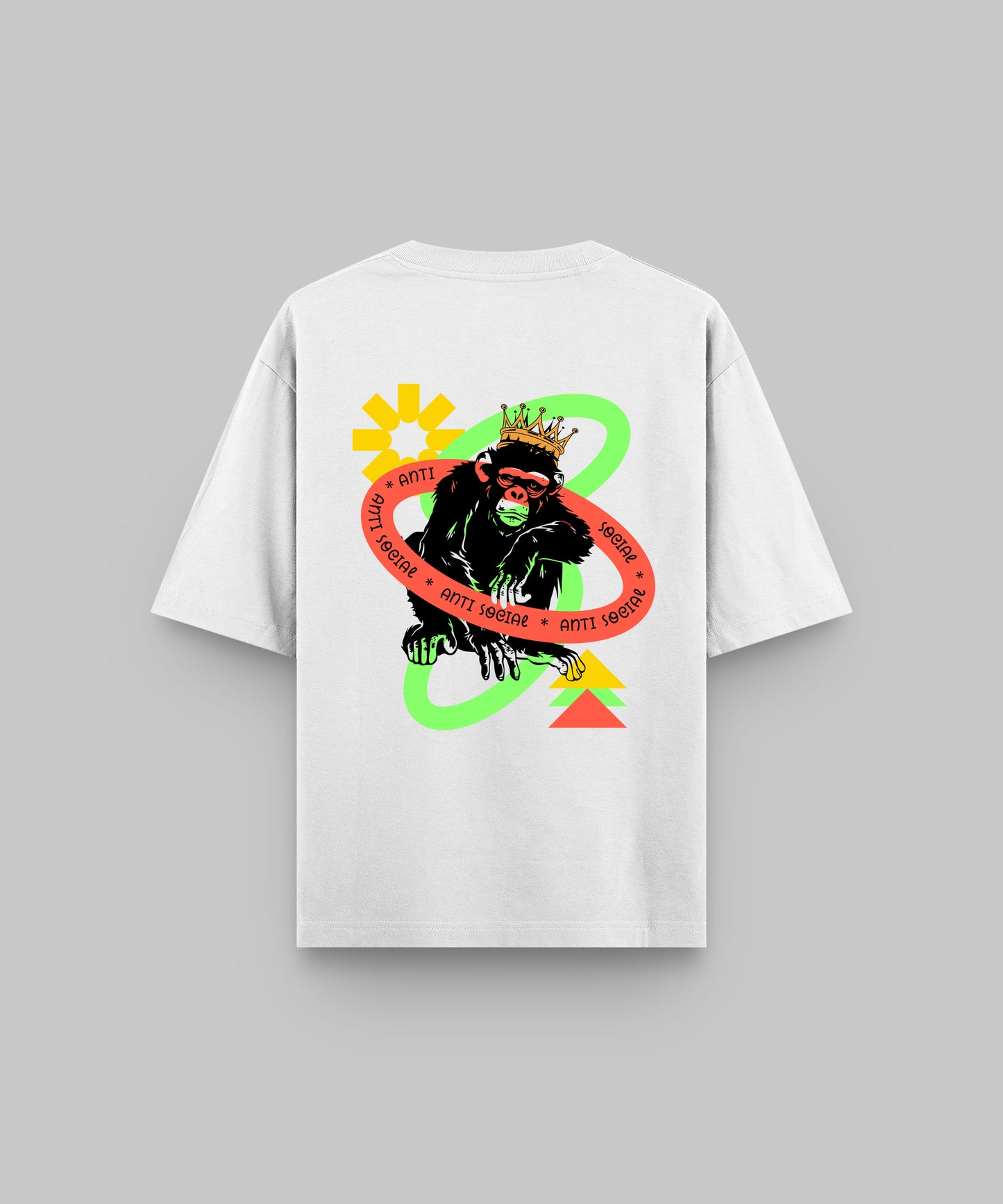 ANTI SOCIAL | UNISEX OVERSIZED T-SHIRT