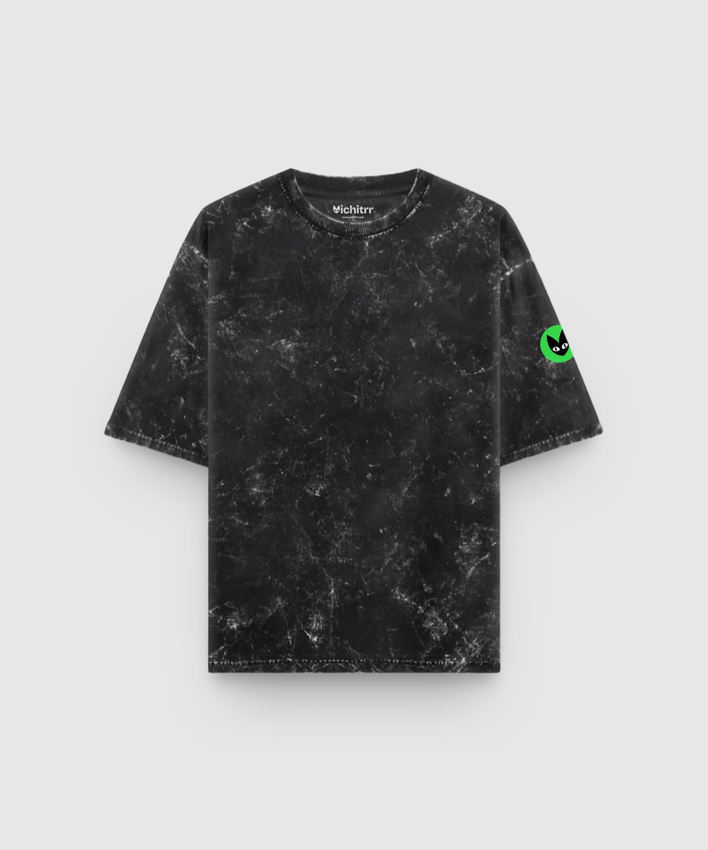 BLACK CARBON | UNISEX ACID WASH OVERSIZED T-SHIRT