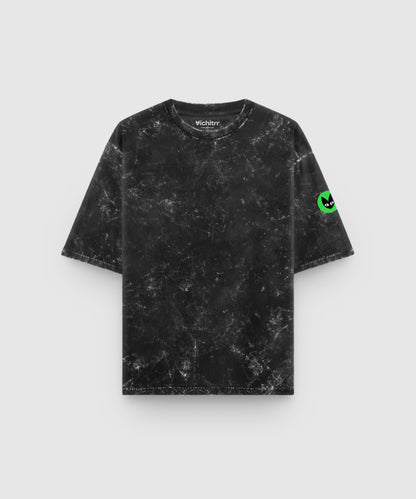 BLACK CARBON | UNISEX ACID WASH OVERSIZED T-SHIRT