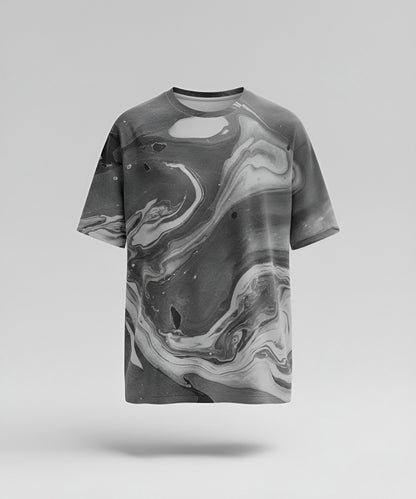 BLACK NEBULA | UNISEX OVERSIZED FIT T-SHIRT