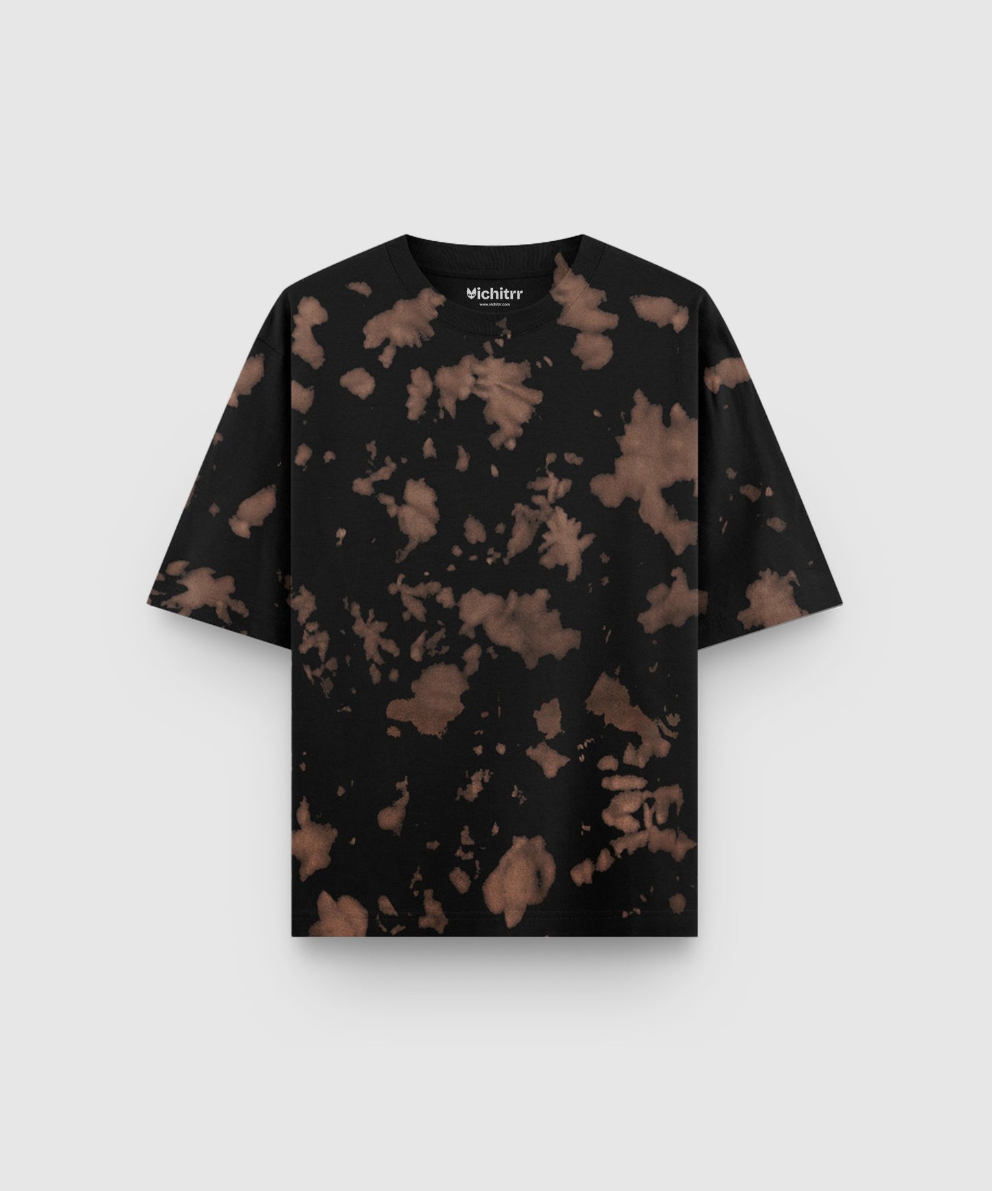 BROWN ECHO | UNISEX TIE DYE OVERSIZED T-SHIRT