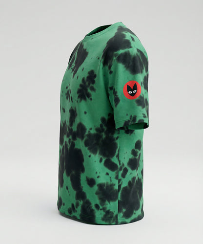 GREEN MIRAGE | UNISEX TIE DYE OVERSIZED T-SHIRT