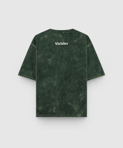 GREEN TERRAIN | UNISEX ACID WASH OVERSIZED T-SHIRT