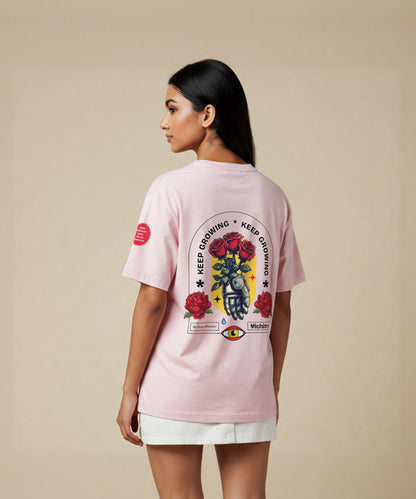 KEEP GROWING | UNISEX OVERSIZED T-SHIRT