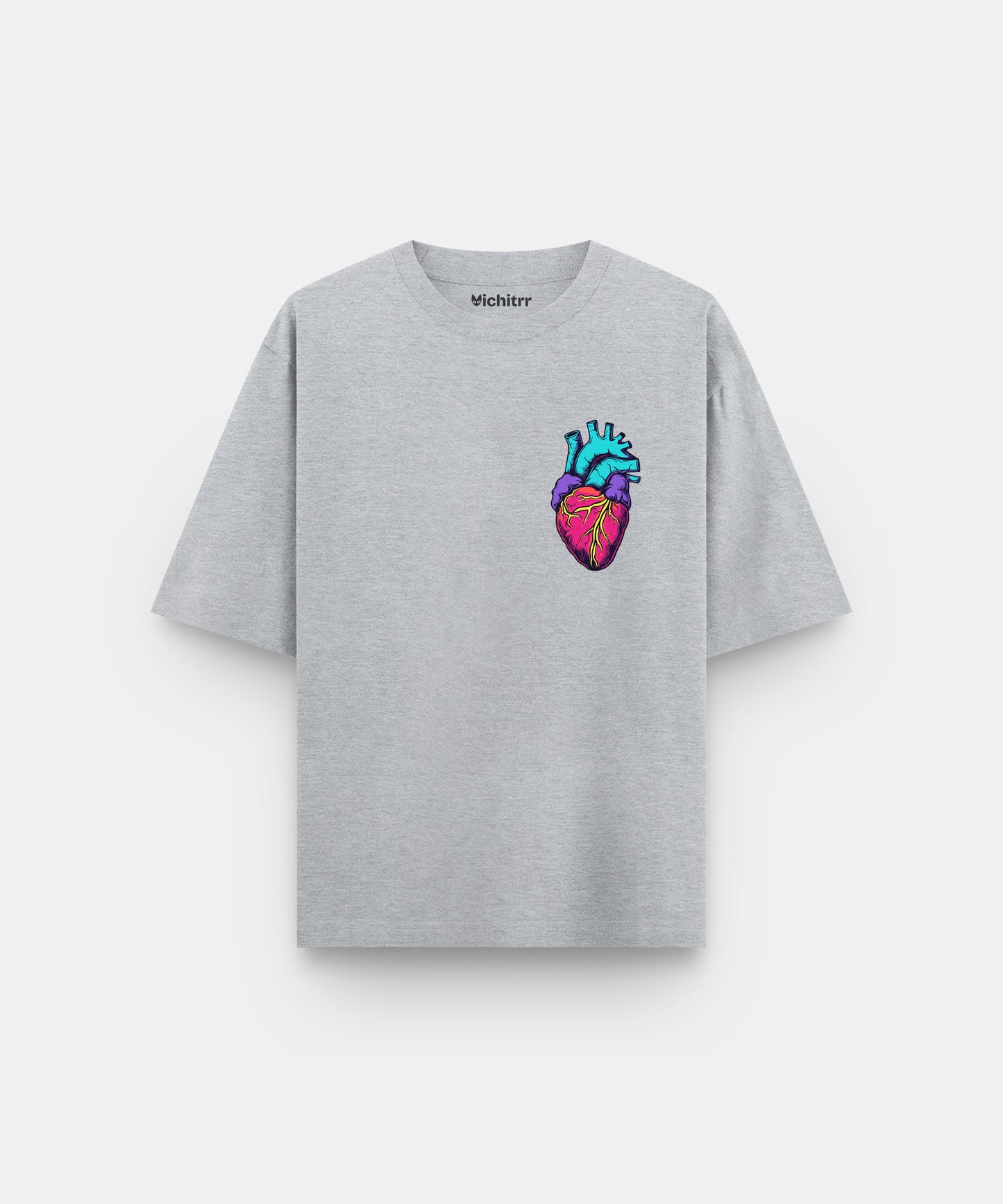LIFE BEATS | UNISEX OVERSIZED T-SHIRT