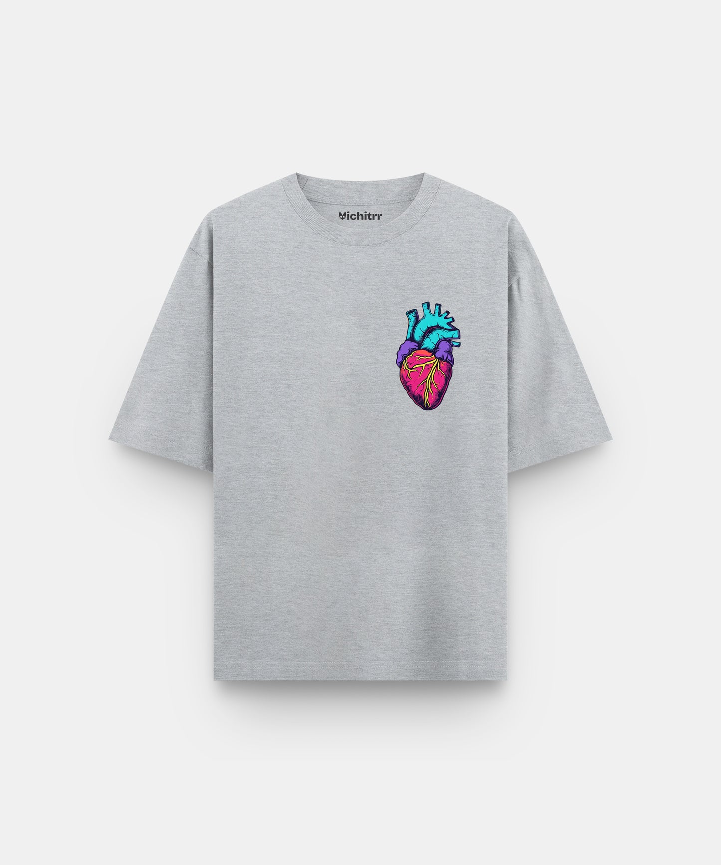 LIFE BEATS | UNISEX OVERSIZED T-SHIRT
