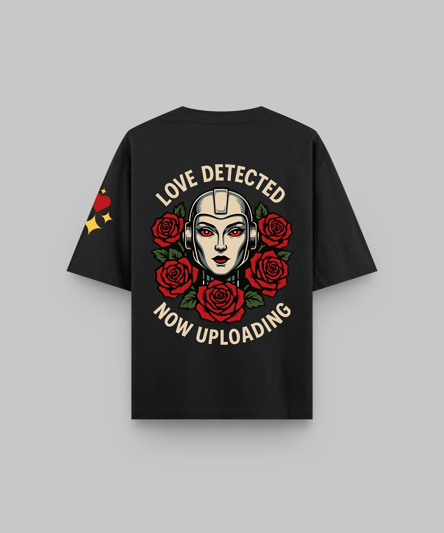 LOVE DETECTED | UNISEX OVERSIZED T-SHIRT