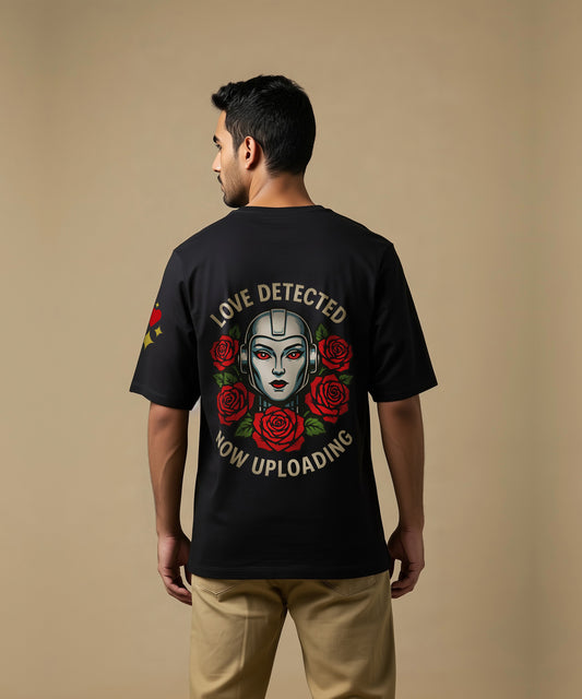 LOVE DETECTED | UNISEX OVERSIZED T-SHIRT