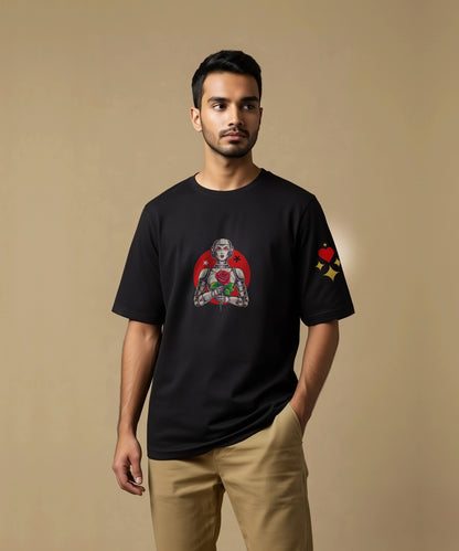 LOVE DETECTED | UNISEX OVERSIZED T-SHIRT