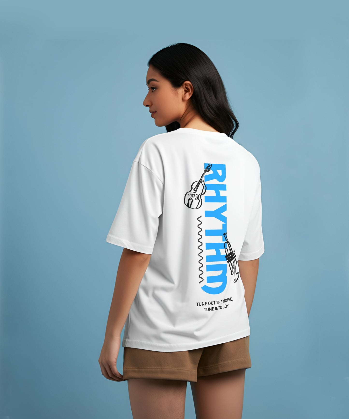 MUSIC OF LIFE | UNISEX OVERSIZED T-SHIRT