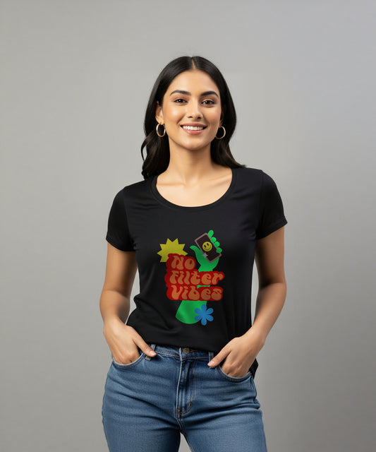 NO FILTER VIBES | WOMEN'S CLASSIC T-SHIRT