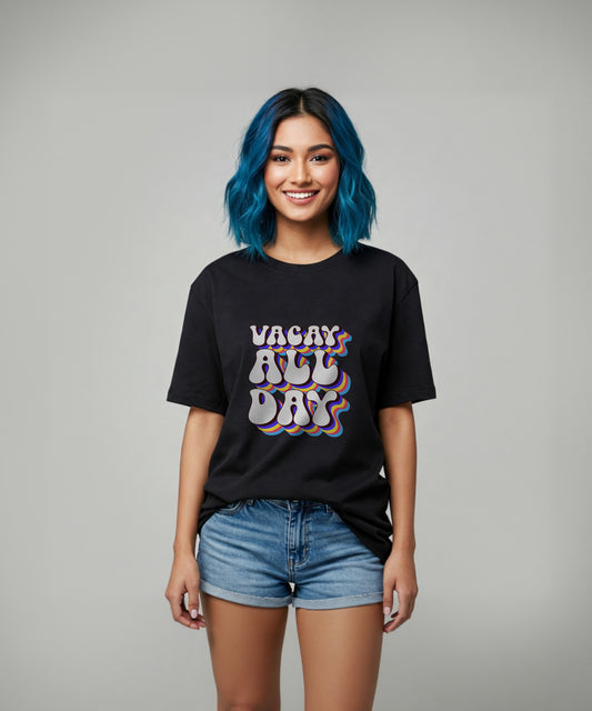 VACAY ALL DAY | UNISEX OVERSIZED T-SHIRT