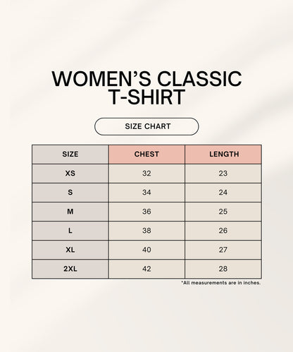 NO FILTER VIBES | WOMEN'S CLASSIC T-SHIRT