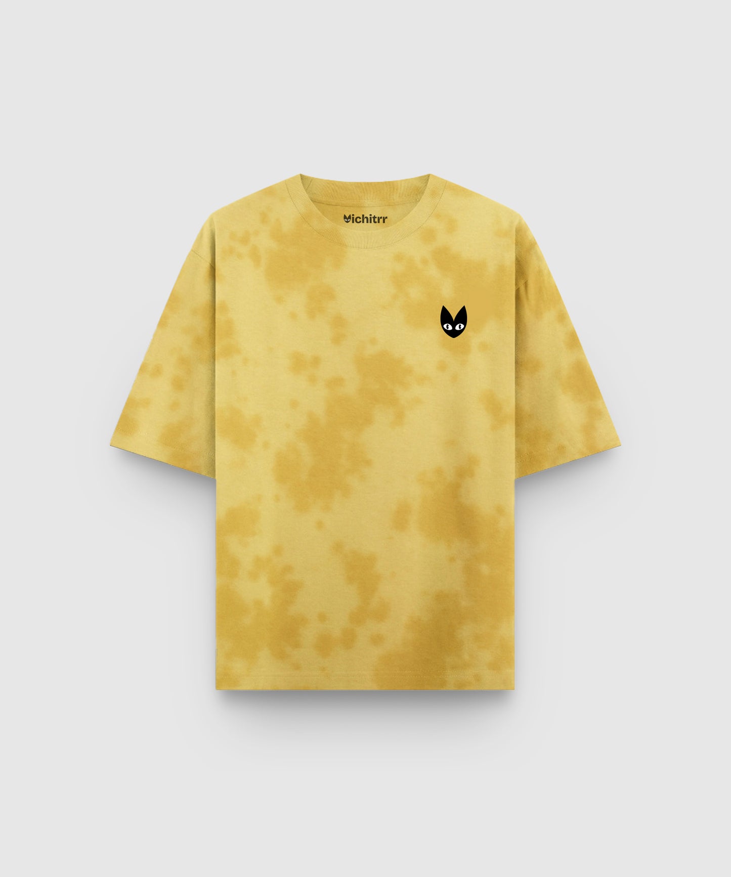 YELLOW DUST | UNISEX TIE DYE OVERSIZED T-SHIRT