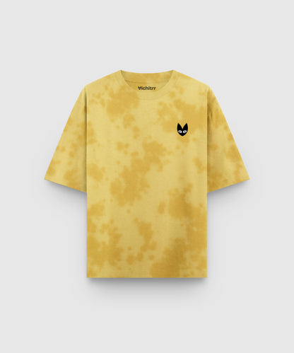 YELLOW DUST | UNISEX TIE DYE OVERSIZED T-SHIRT